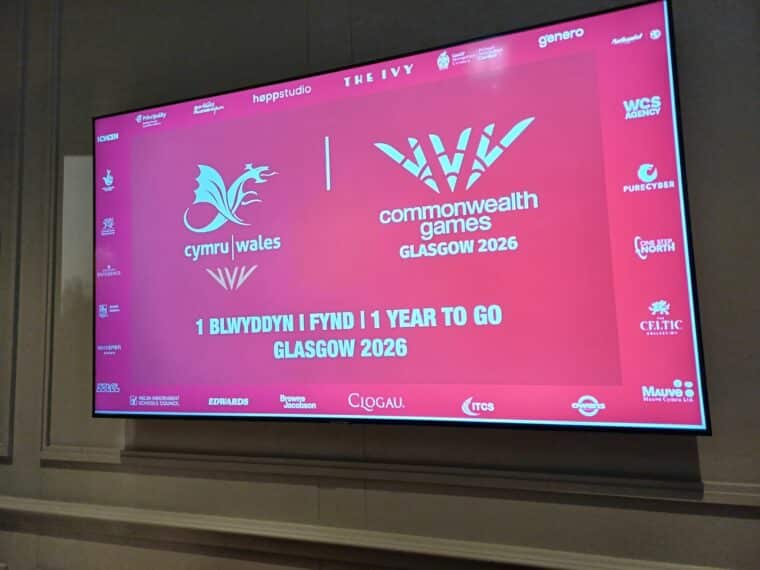 A Team Wales powerpoint about the 2026 Commonwealth games